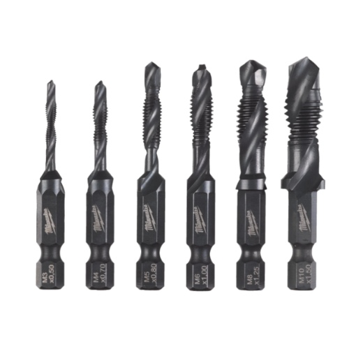 SET BROCAS ROSCADAS MILWAUKEE HSS-G 1/4"4932498267